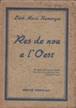 Libros antiguos: erich maria remarque res de nou a l'oest barcelona 1935 traduccio joan alavedra edicions proa - Foto 1 - 29839660